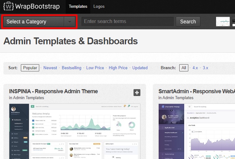 画面デザインはbootstrapテンプレートを使うのがおすすめ