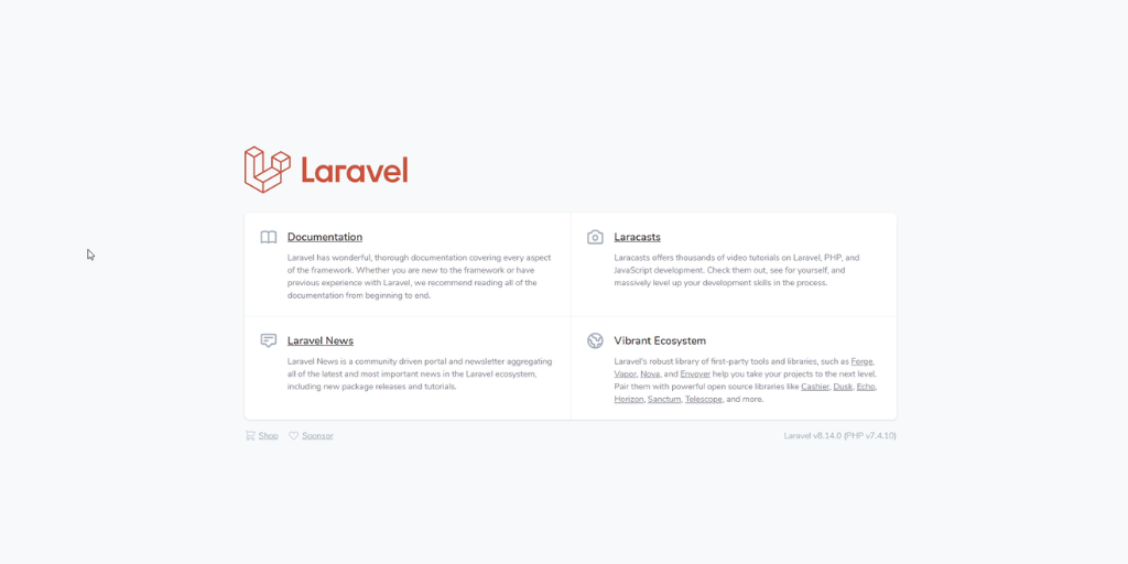 Laravelのインストール手順（Windows）