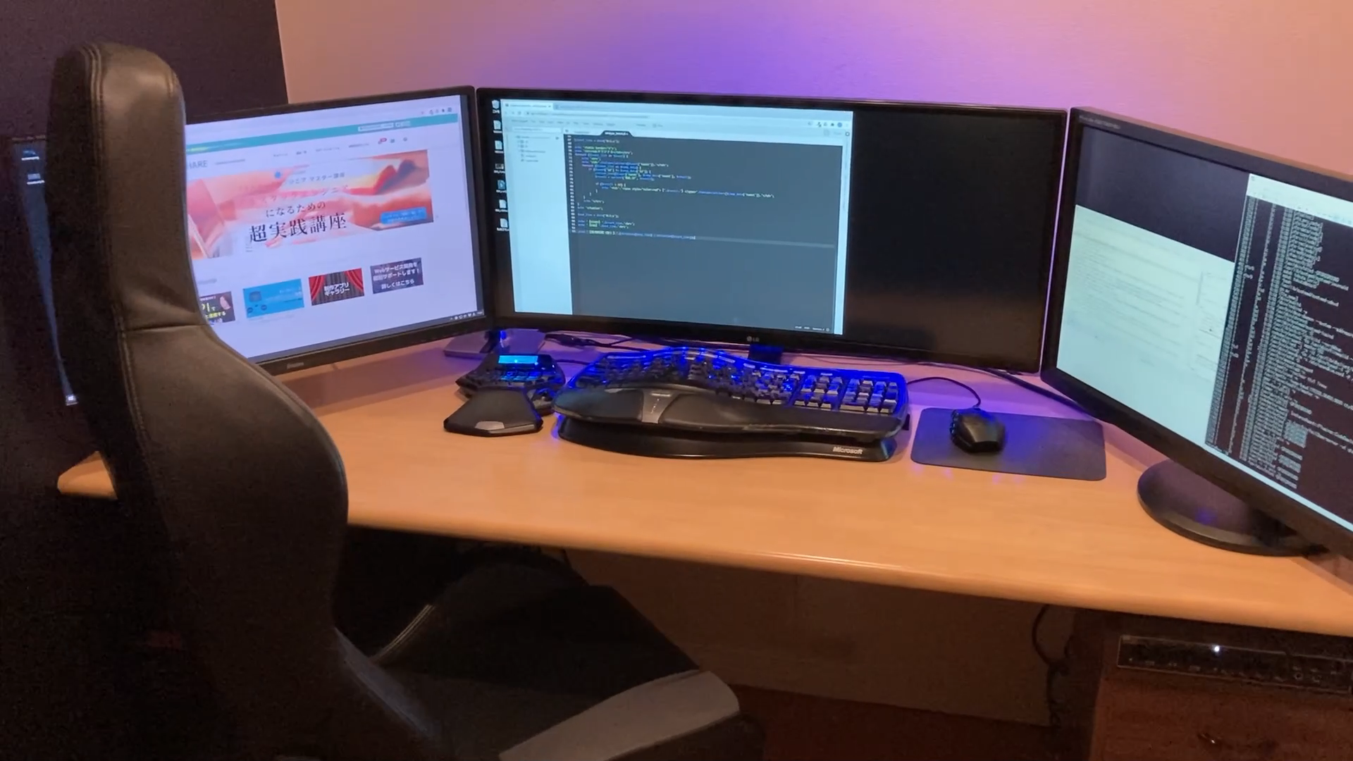 僕のプログラミング部屋をご紹介します。